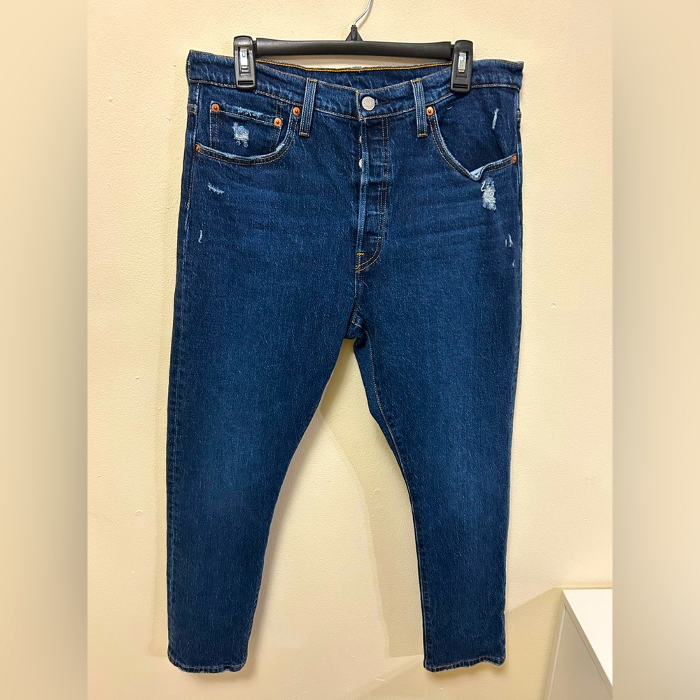 Levi's 501 Short Medium Wash Size 32 Waist